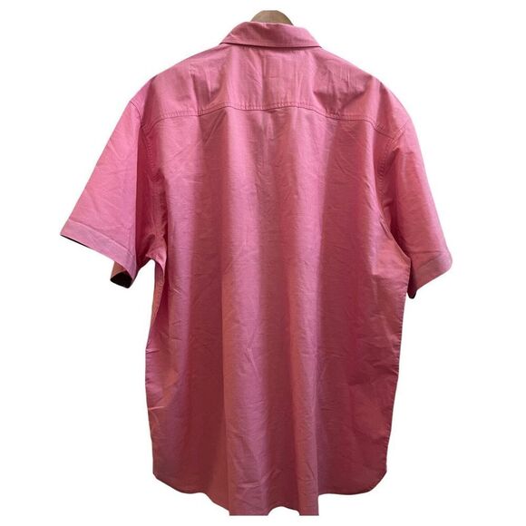 Free Planet Men's Deep Sea Coral Button Up Shirt Size 2X Resort Wear Beach - Picture 2 of 10